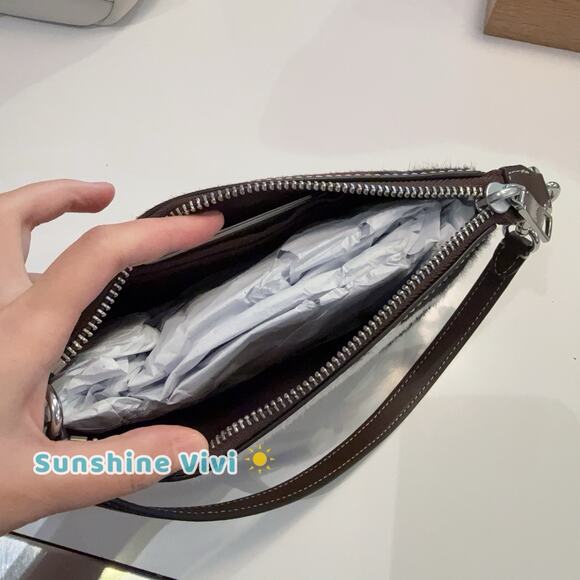 NWT COACH Nolita 19 With Cow Print CCV61, cow printed haircalf/Sv/Cow Multi - Picture 5 of 12